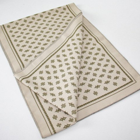 Этно-платок бежевый