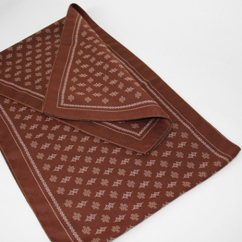 Этно-платок кориченый