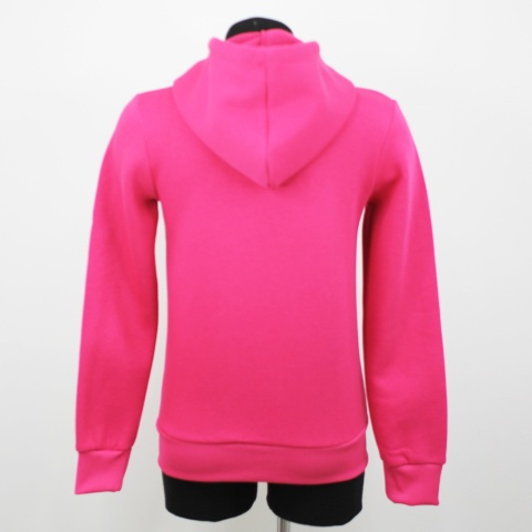 Толстовка на молнии с вышивкой (розовый)