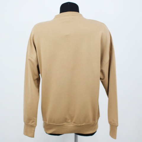 Свитшот с вышивкой (бежевый)