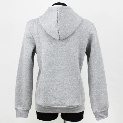 Толстовка на молнии с вышивкой (светло-серый)